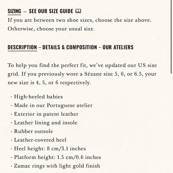 Sezane Carmen Black Patent Leather Mary Jane’s NIB NWT - Picture 12 of 12